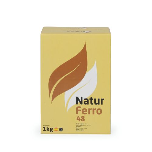 Natur Ferro 48 | Quelato de hierro para corregir deficiencias en suelos calcáreos